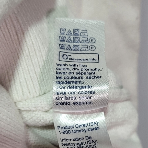 Tommy Hilfiger Boys White Crewneck Pullover Cotton Sweater Size Medium (8/10) - Picture 7 of 7